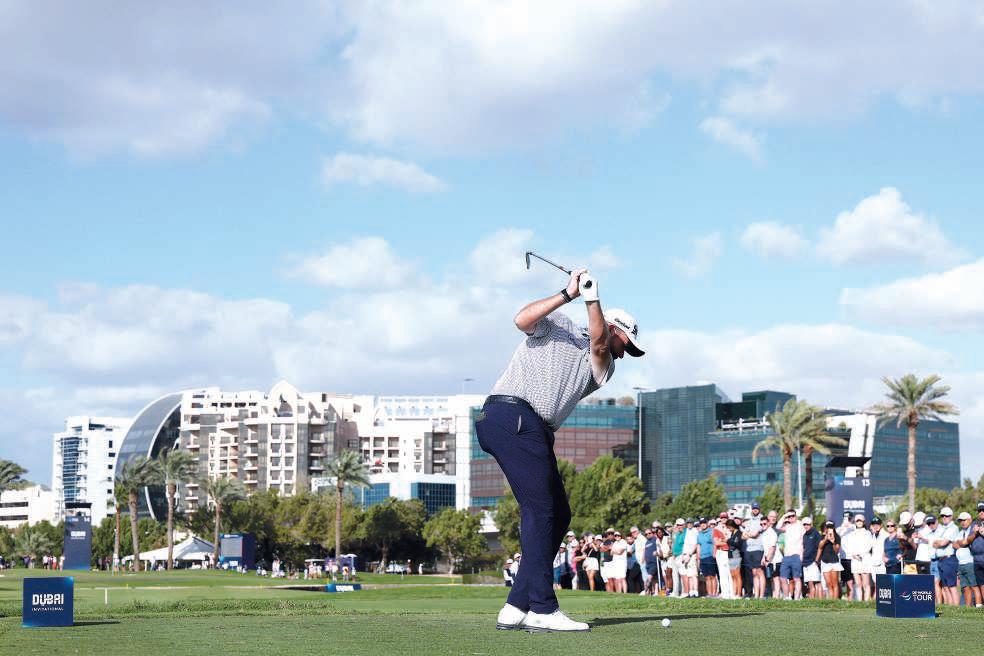 Lowry and Elvira share second round lead at Dubai Invitational