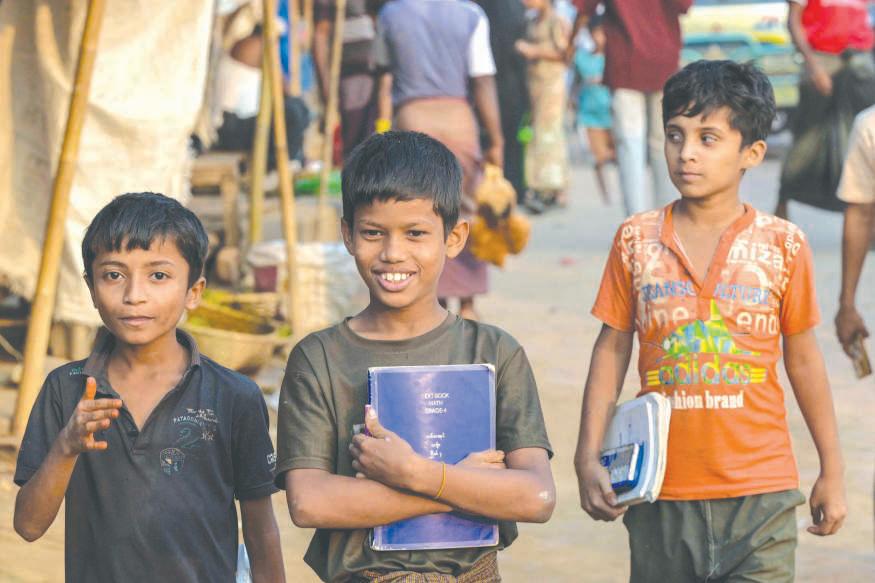 Dreams on hold for Rohingya children in Bangladesh camps