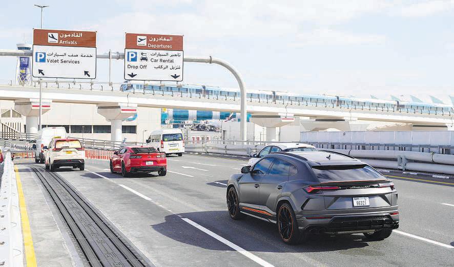 Dubai airport road upgrade cuts travel time to Terminal 1