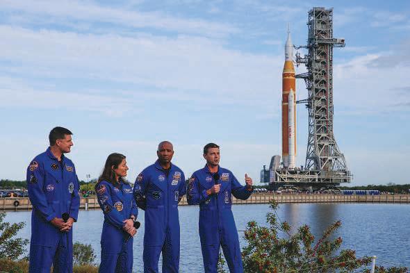Nasa set for first crewed lunar flight in decades