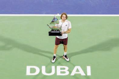 Tsitsipas and Medvedev headline Dubai Open