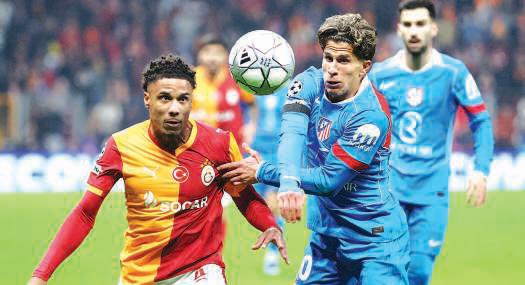 Simone frustrated after wasteful Atletico held to Galatasaray draw