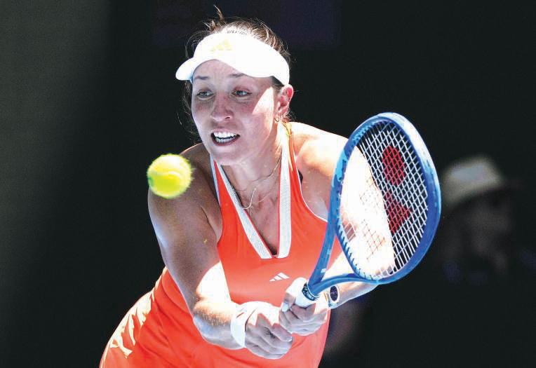 Sinner powers on to Australian Open quarter-finals, Keys exits