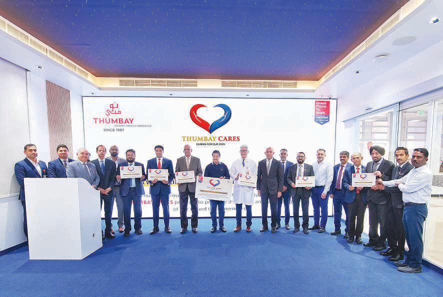 Landmark well-being programme 'Thumbay Cares' launched