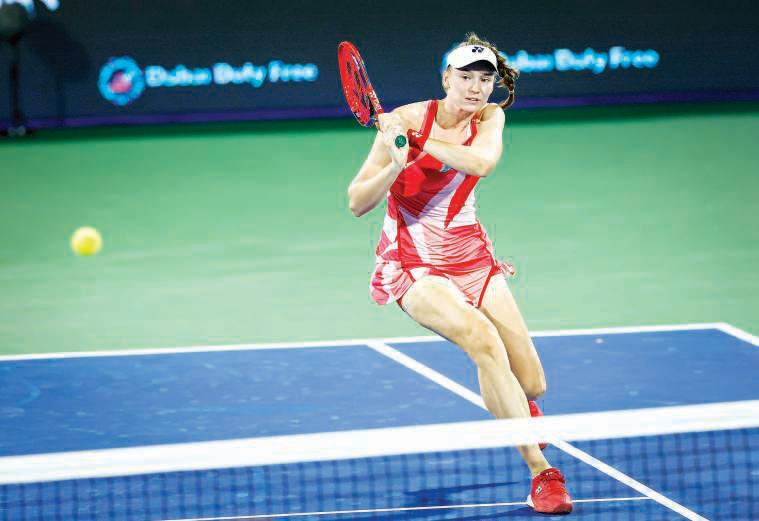 Australian Open winner Rybakina to lead elite field at Dubai Open