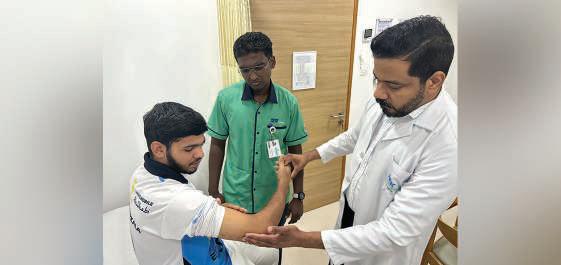 Man recovers from rare arm fracture at Aster