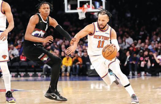 Knicks top Nuggets in NBA double overtime thriller, Celtics down Rockets