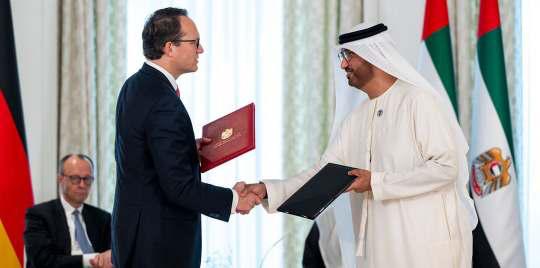 Masdar and RWE sign agreement