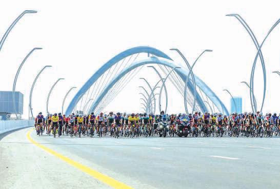 Arqoub Al Sadeera Race to conclude 10th Al Salam Cycling Championship