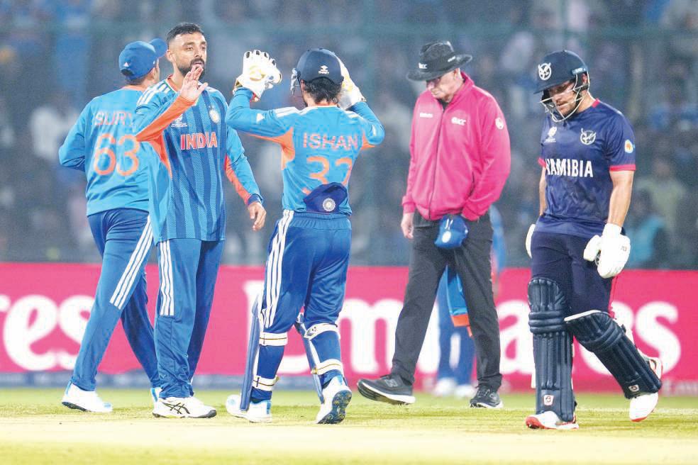 India register massive victory vs Namibia as Italy rout Nepal