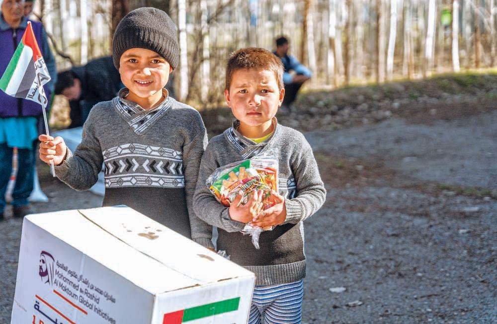 Mohammed's drive to save 5 million kids from hunger