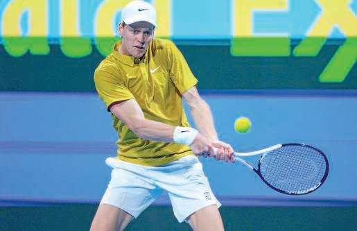 Sinner serves up impressive win over Machac on return to action in Doha