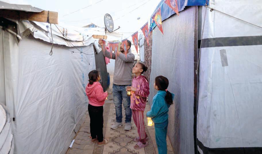 First Ramadan after truce brings flicker of joy in devastated Gaza