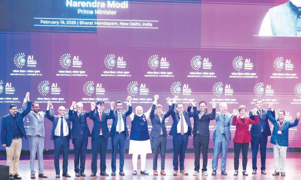 Modi pitches India as global AI hub at summit