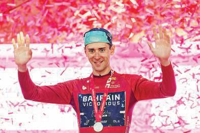 Milan wins fifth stage as Tiberi keeps lead
