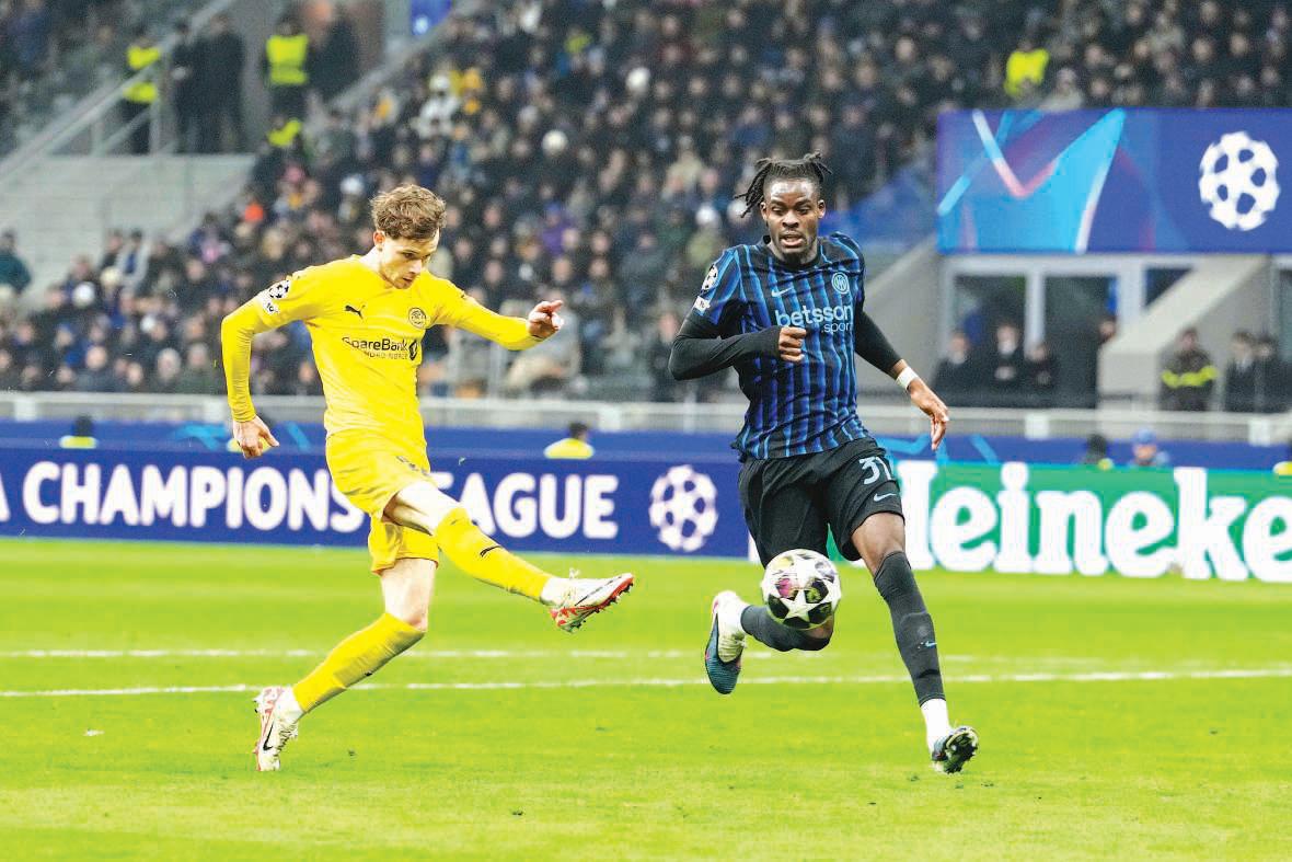 Bodo/Glimt sink Inter to reach CL last 16 as Newcastle, Atletico sail
