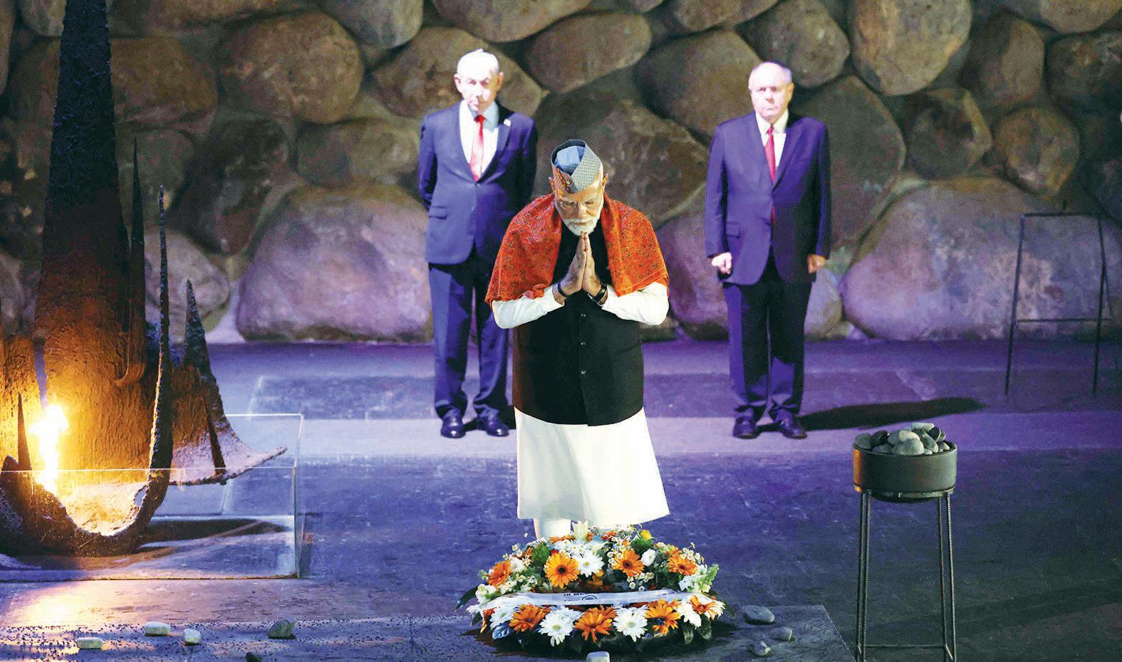 Modi and Netanyahu hold delegation-level talks