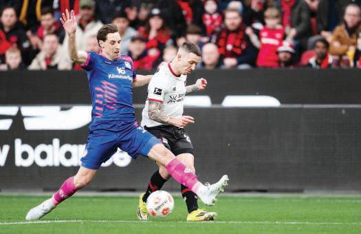 Leverkusen, Mainz share spoils as Augsburg extend winning run
