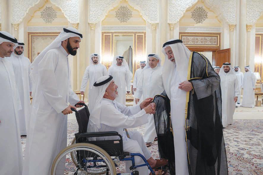 Sharjah Ruler receives more Ramadan well-wishers