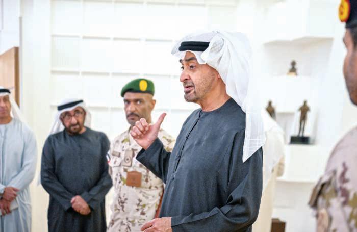 President visits defence ministry, reviews readiness