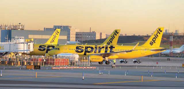 Spirit Airlines plans to shrink fleet