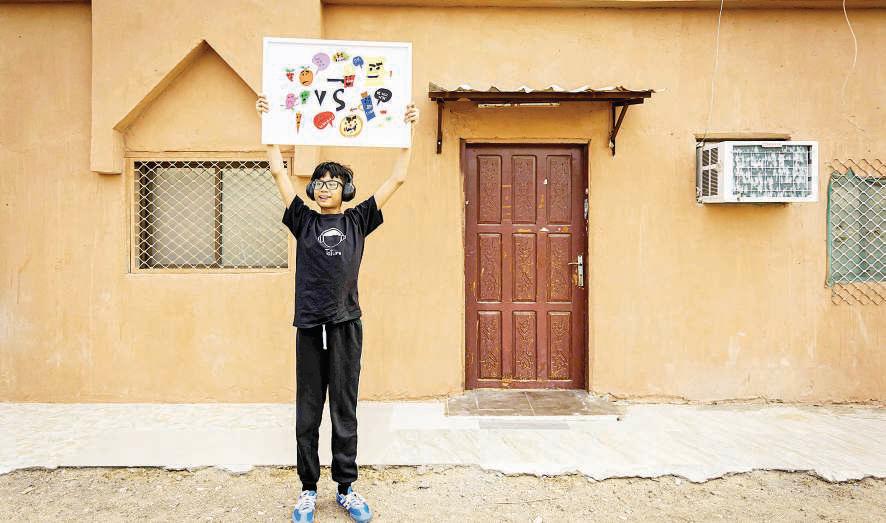 Filipino, 14, with parents' care, realises his 'CEO' aspiration