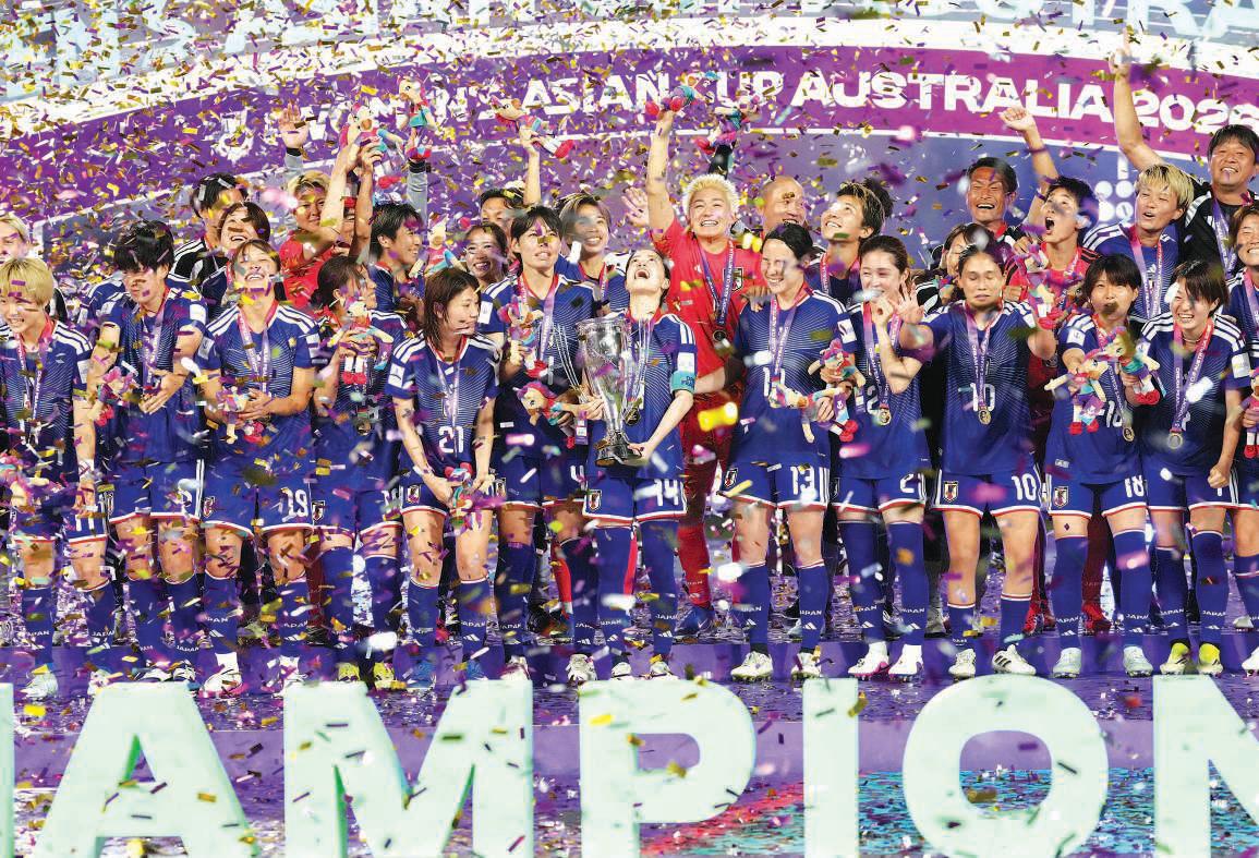Invincible Cup Invincible Japan edge Australia to win Women's Asian Cup title | Gulf ...