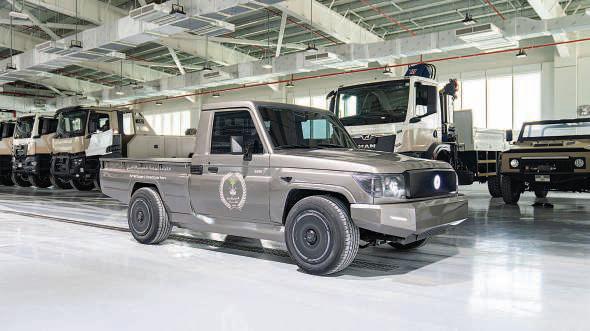Amiri Guard launches electric patrol vehicle