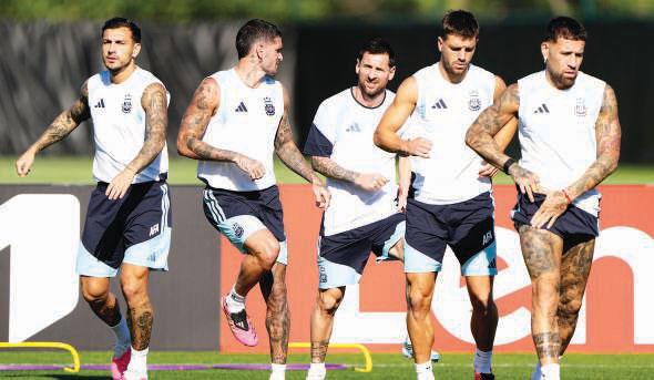 All eyes on Messi as Argentina kick off defence