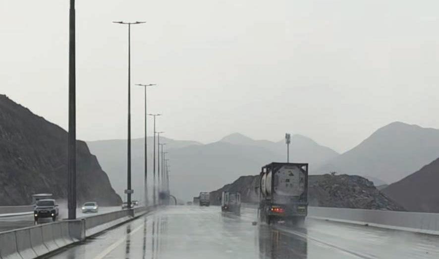 Slight drop in temperature as UAE receives heavy rainfall