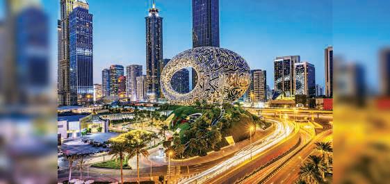 Dubai world's most beautiful city at night