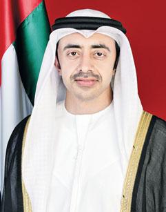 عبدالله بن زايد مهنئاً نواف سلام: الإمارات تدعم استقرار لبنان