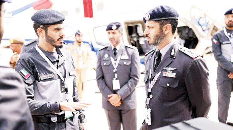زايد بن حمد: أسطول مروحيات شرطة أبوظبي يتميز بالاحترافية