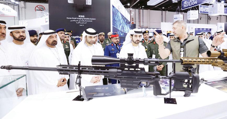 حمدان بن محمد الجاهزية الدفاعية من أهم ركائز التنمية