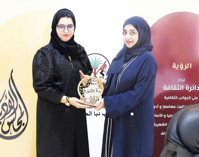 شيخة المطيري تُحلّق بالحب في سماء الوطن