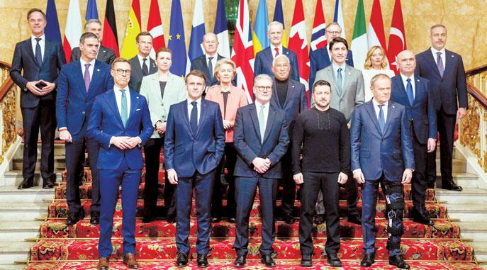قمة لندن.. ضمانات لأوكرانيا وتسليح عاجل لأوروبا