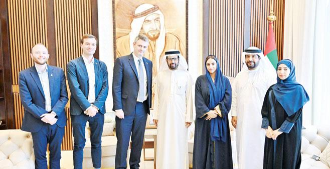 علي النعيمي يبحث تعزيز التعاون مع البرلمان البريطاني