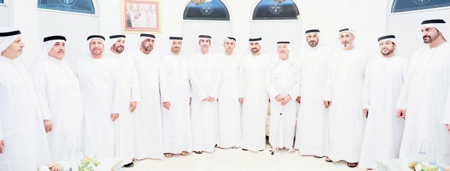 عبدالله بن سالم يحضر عقد قران سلطان طارق بن خادم