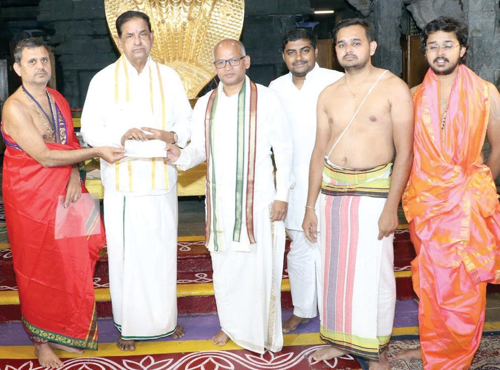 టీటీడీకి రూ.2.45 కోట్ల విరాళాలు