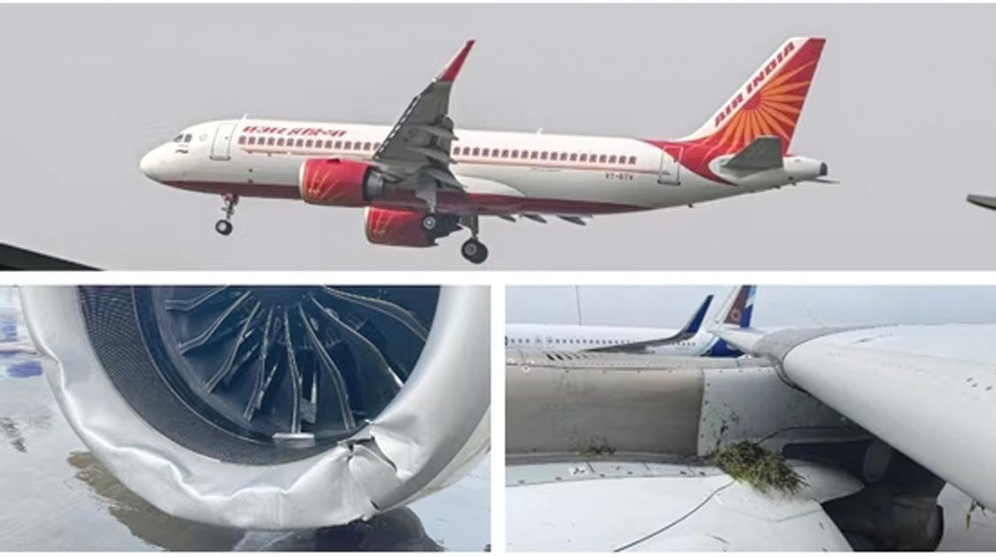 మరో ఎయిర్ ఇండియా విమానానికి తృటిలో తప్పిన ప్రమాదం