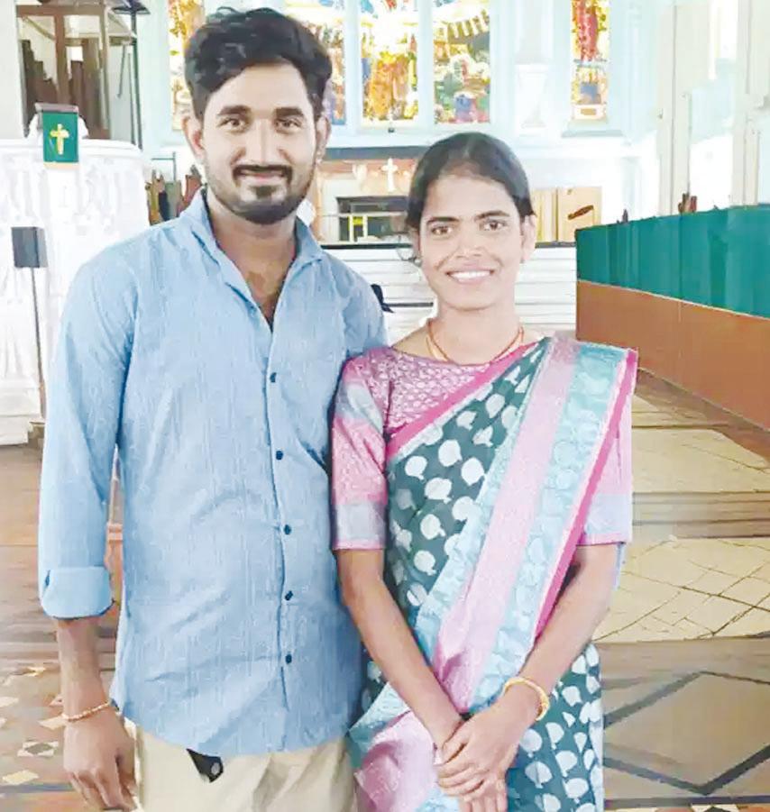 రంపంతో గర్భిణీని భర్త దారుణహత్య