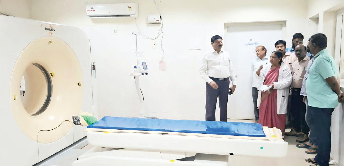 సింగరేణి ఆసుపత్రిలో సీఎంఓ ఆకస్మిక తనిఖీ