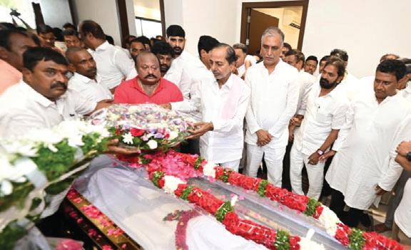 హరీష్ రావుకు పితృవియోగం