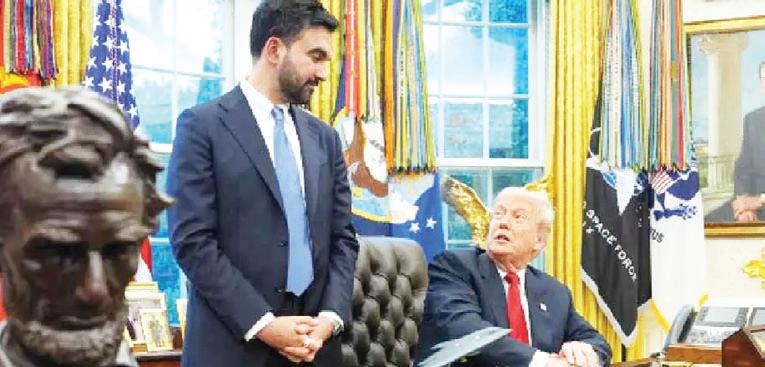 ట్రంప్తో మద్దనీ భేటీ..