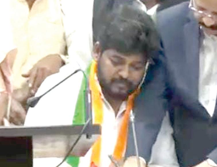 ఎమ్మెల్యేగా నవీన్ యాదవ్ ప్రమాణం..