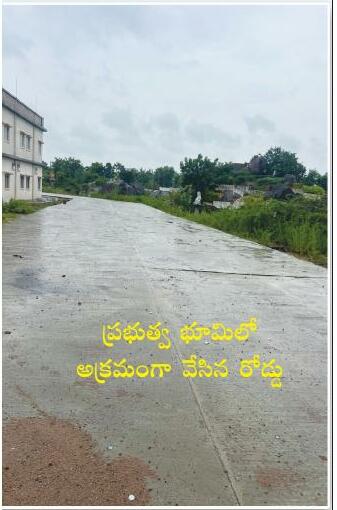 కొండా మురళి చెబితేనే రోడ్డు వేశాం
