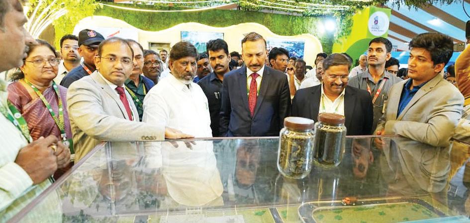 గ్లోబల్ సమ్మిట్లో ప్రత్యేక ఆకర్షణగా నెట్ జీరో స్టాల్