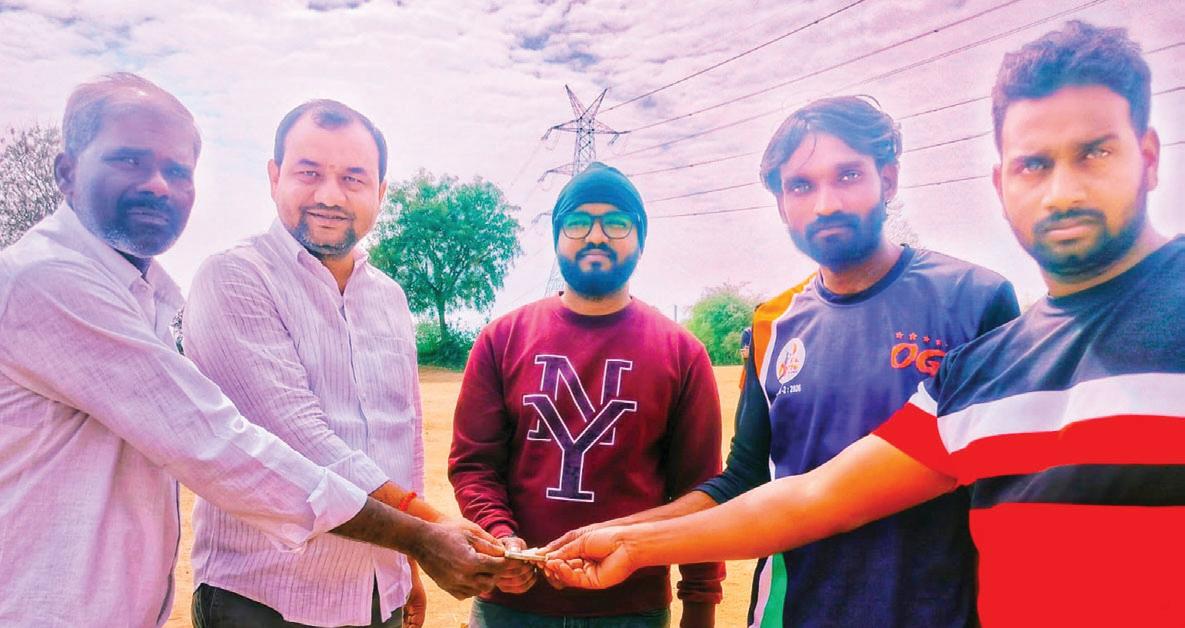 బండపోతుగల్ ప్రీమియర్ లీగ్ సీజన్ -2కు పంచాయతీ పాలకవర్గం ప్రోత్సాహం