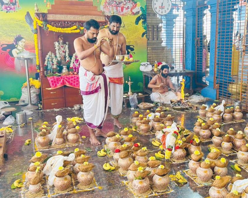 ధనుర్మాస ఉత్సవాలలో భాగంగా శ్రీ గోదా రంగనాథ స్వాములకు నీరాటోత్సవం..