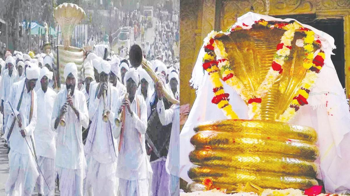 గంగాజలం యాత్రతో ప్రారంభమైన నాగోబా జాతర